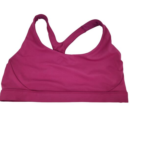 Athleta Pink Sports Bra - Picture 1 of 3